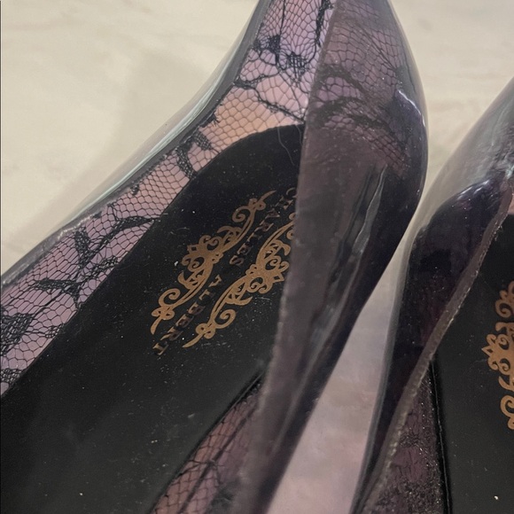 Charles Albert purple plum ballerina jelly flats size 8 - Picture 4 of 15